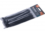 Pásky stahovací na kabely černé, 150x2,5mm, 100...