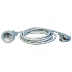 Prodlužovací kabel 1,5 m / 1 zásuvka / bílý / P...