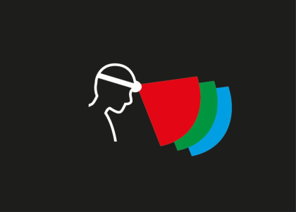 Čelovka PETZL Aria 2 RGB, černá, 450 lm - E070BA00