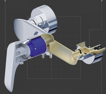 Baterie sprchová (páková) FALA Burgos