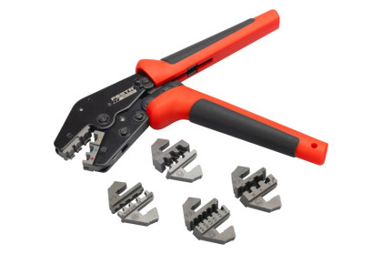 Kleště lisovací / krimplovací FESTA INDUSTRY s výměnnými čelistmi