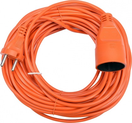Kabel prodlužovací 20 m oranžový