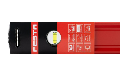 Vodováha FESTA s madly 2000mm 3 libely