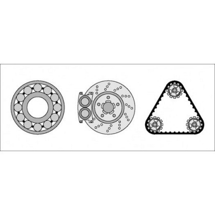 Stahovák dvouramenný 150mm x 105mm s přípravkem