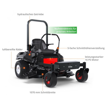 Zahradní traktor GZT 1070