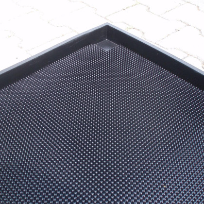 Gumová dezinfekční rohož (vana) na boty, obuv, podrážky FLOMA SD30 - 98 x 81 x 4,7 cm