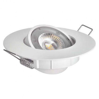 LED bodové svítidlo Exclusive bílé 5W teplá bílá