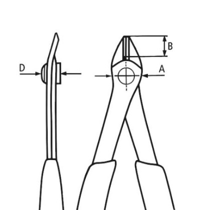 Boční štípací kleště Electronic Super Knips XL - 7861140