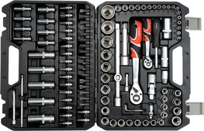 Gola sada 1/2", 1/4" + příslušenství 108 ks