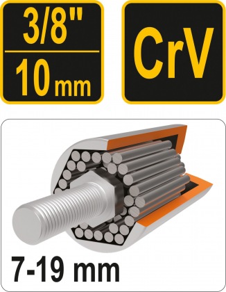 Nástavec univerzální  3/8"