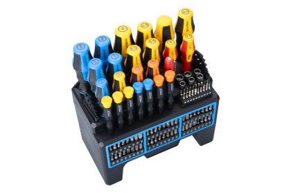 Sada šroubováků, bitů a minibitů S2 FESTA INDUSTRY 114ks