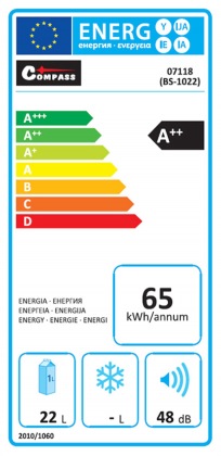 Chladící box 22l 230V/12V A++