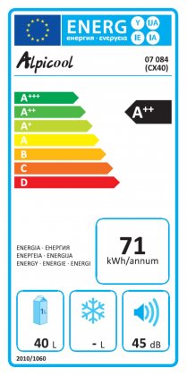 Chladící box FREEZE kompresor 40l 230/24/12V -20°C