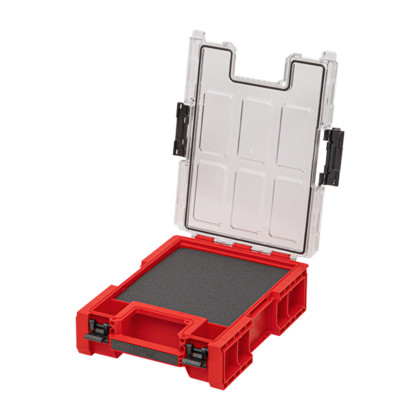 Organizér plastový PROFI Qbrick ONE ORGANIZER M RED Plus s výplní MFI | 264x364x106 mm