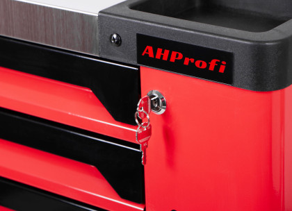 Dílenský vozík Mechanic bez nářadí, 7 zásuvek - AH3106P