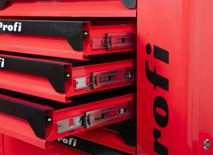 Dílenský vozík Mechanic bez nářadí, 7 zásuvek - AH3106P