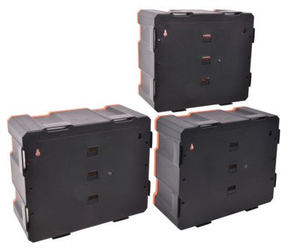 Sada plastových organizérů Tactix, 4 ks - TC32067BAL