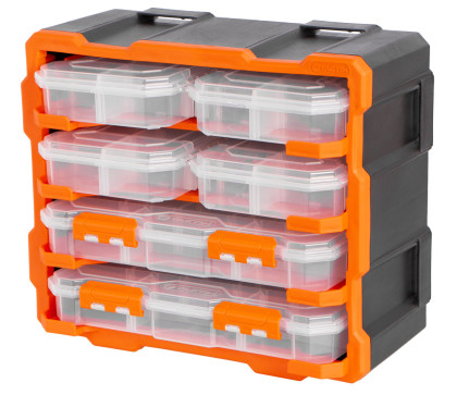 Sada plastových organizérů Tactix, 4 ks - TC32067BAL