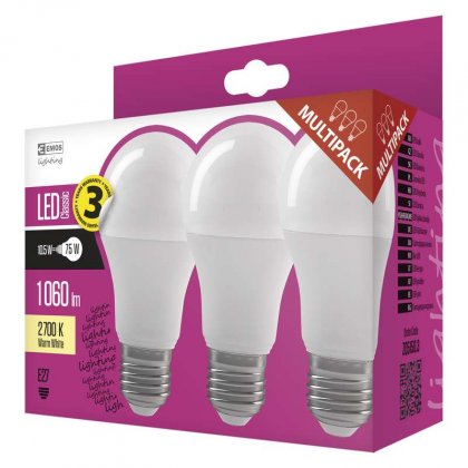 LED žárovka Classic A60 10.5W E27 teplá bílá