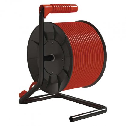 PVC prodlužovací kabel na bubnu - 4 zásuvky 50m 1,5mm