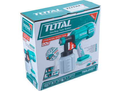 Pistole stříkací na barvu, 20V Li-ion, 2000mAh, bez baterie a nabíječky
