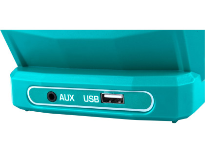 Rádio AKU, 20V Li-ion, 2000mAh, bez baterie a nabíječky, industrial