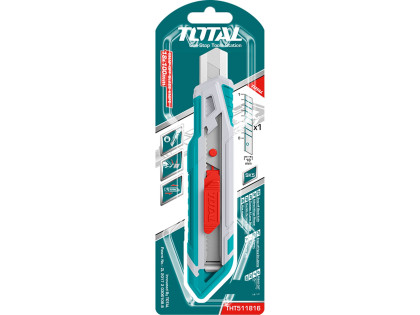 Nůž ulamovací s kovovou výztuhou, 18mm