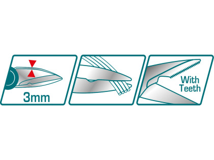 Elektrikářské nůžky, délka 160mm, industrial