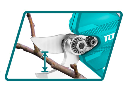 Nůžky zahradnické AKU, Brushless, 20V Li-ion, 2000mAh, industrial, 1ks baterie a nabíječky