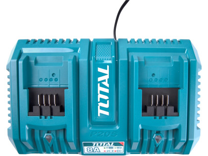 Nabíječka pro 2 baterie, 20V Li-ion, industrial