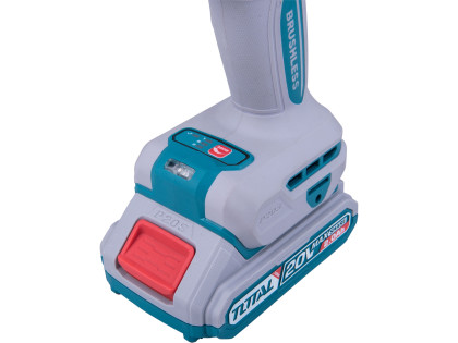 Utahovák rázový AKU 1/2', brushless, 400Nm, 20 V Li-ion  (2x), industrial