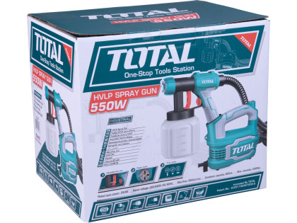 Pistole stříkací HVLP, 550W, industrial