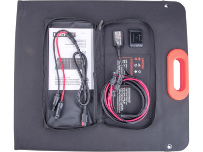 Panel solární nabíjecí, skládací, MC4, USB, 100W