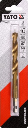 Vrták na kov TITAN 1/4" 11mm