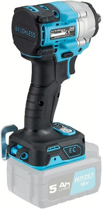 Rázový utahovák 1/2" se 2 Akumulátory 18V 5 Ah + nabíječka - HA265176