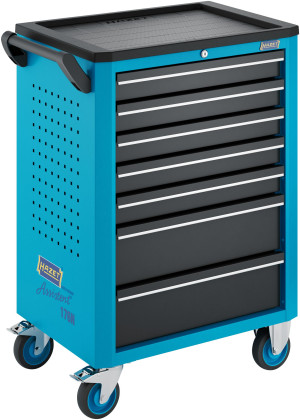 Dílenský vozík Hazet s profi nářadím, 187 ks - HA270767