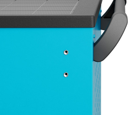 Dílenský vozík Hazet s profi nářadím, 187 ks - HA270767