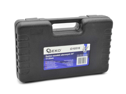 Sada nástrčných klíčů, rázové 3/4" 17-32 mm, 8 ks - G10516