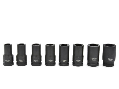 Sada nástrčných klíčů, rázové 3/4" 17-32 mm, 8 ks - G10516
