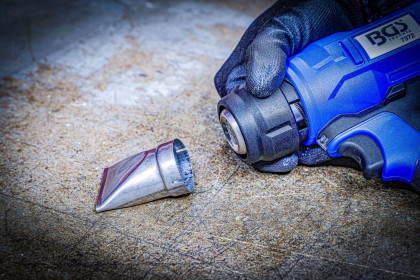 Aku horkovzdušná pistole, 18 V, bez akumulátoru, BGS 7372