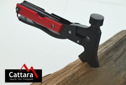 Nůž MULTI HAMMER 18cm červený