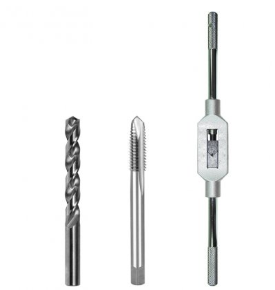 Sada na opravu závitů, 15 ks, 3 – 12 mm