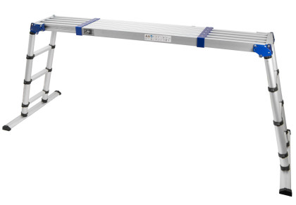 Hliníková pracovní plošina, teleskopická, délka 109-175 cm - AHProfi