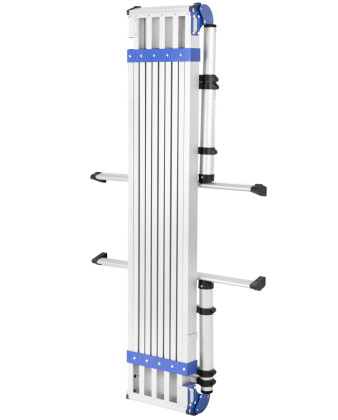 Hliníková pracovní plošina, teleskopická, délka 152-261 cm - AHProfi