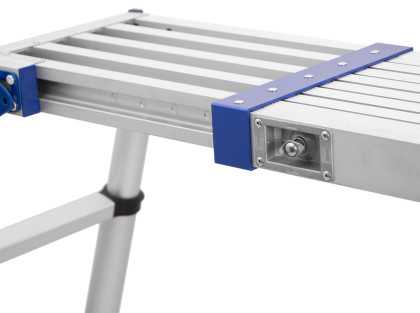 Hliníková pracovní plošina, teleskopická, délka 152-261 cm - AHProfi