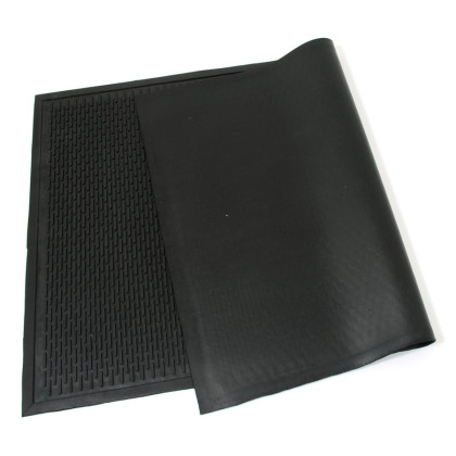 Gumová protiúnavová protiskluzová rohož FLOMA Scraper - 60 x 90 x 0,6 cm