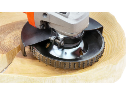 Kotouč rašplový/frézovací na dřevo, O118x18x22,2mm, hrubý sek