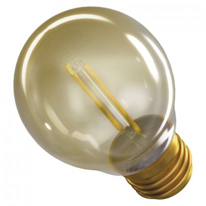 LED žárovka Vintage Mini Globe 2W E27 teplá bílá+