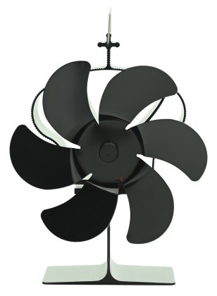 Ventilátor krbový CROWN s podstavcem 150mm