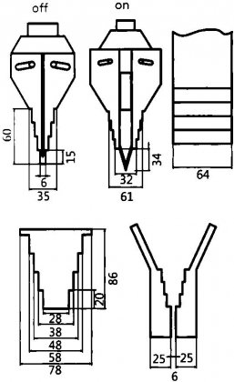 Hydraulický klínový rozpínák přírub HHP-10